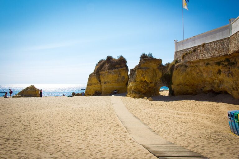 Praia da Batata, Algarve. A little beach beside old Lagos.