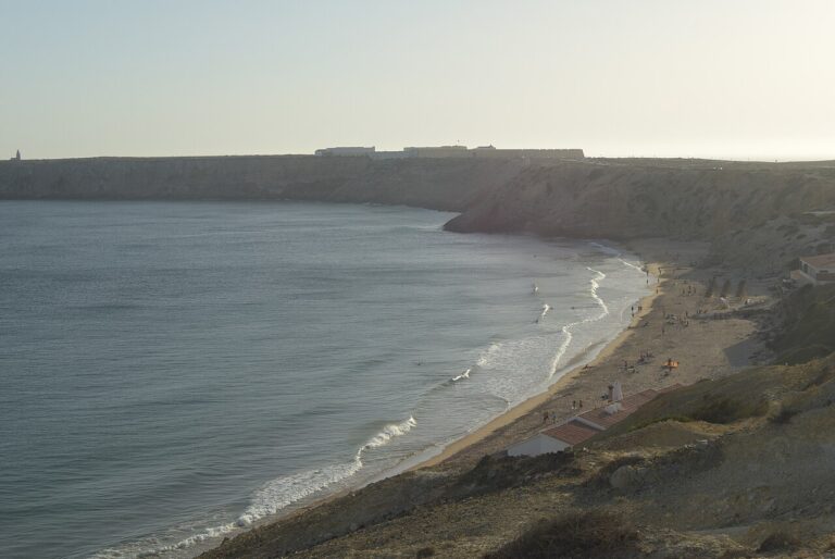 Praia da Mareta, Algarve. A broad bay right by Sagres.