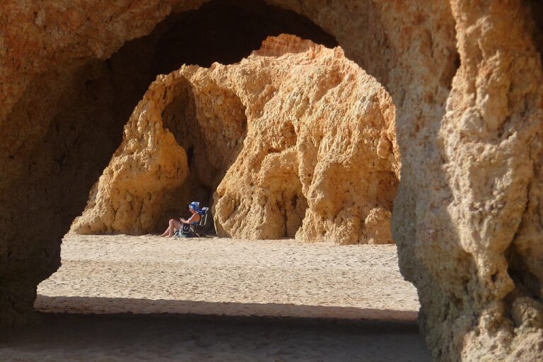 Prainha, Algarve. Rock arches and intimate little coves.